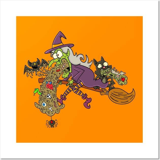 Wicked sick Witch Wall Art by Crockpot